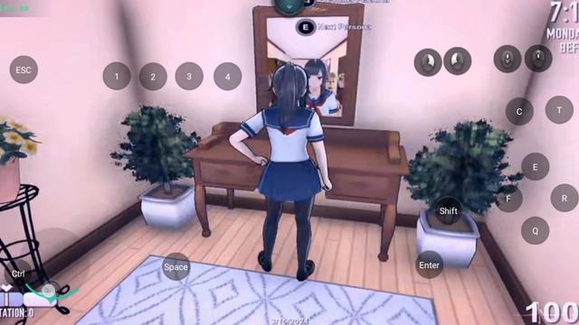 yandere simulator Android (honpc) (Ayano house!) 💜 смотреть онлайн