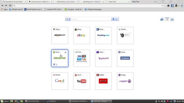 FlashPeak Slimjet Web Browser Speed Test (Linux) смотреть онлайн