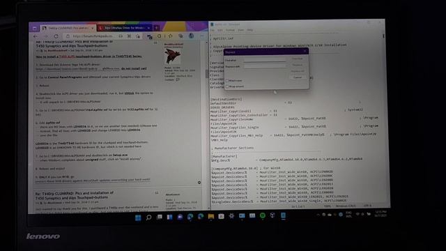 ThinkPad T440(p/s) Alps touchpad replacement: is it THAT bad? смотреть онлайн
