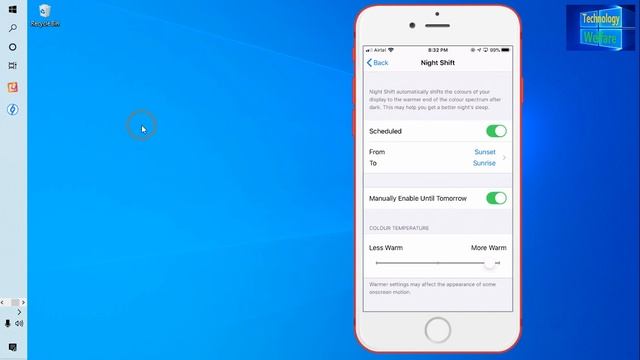 How to Enable Night Mode on iPhone with Colour Temperature смотреть онлайн