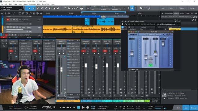 Mix Vocal và làm Master với Plugin của hãng UAD - OXFORD INFLATOR II SOL Studio смотреть онлайн