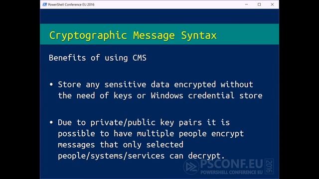 PowerShell and KeePass - A poor persons Credential Database (Christian Lehrer) смотреть онлайн