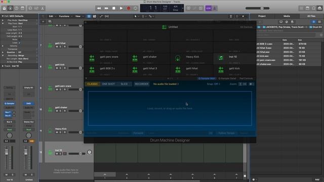 Logic Pro X 10.5 - Drum Machine Designer смотреть онлайн
