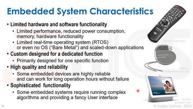 SoC 101 - Lecture 1c: What is an Embedded System? смотреть онлайн
