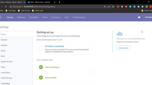 Adding a database source to Metabase смотреть онлайн