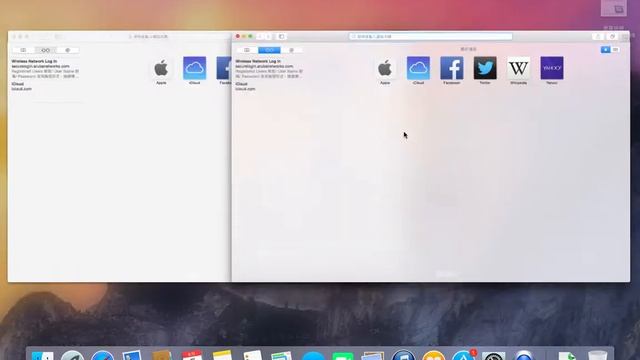 Mac OS X 10.10 Mission Control Effect смотреть онлайн