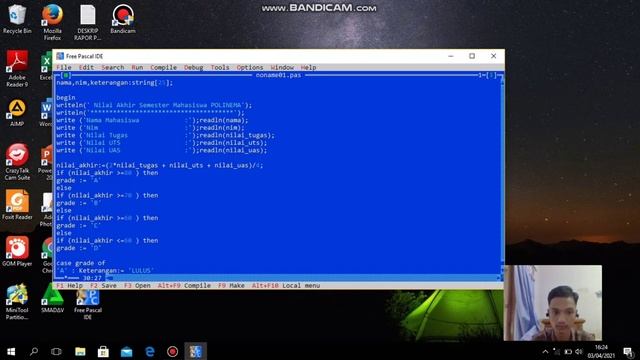 MEMBENAHI FREE PASCAL YANG TIDAK BISA DIJALANKAN DAN TUTORIAL FREE PASCAL смотреть онлайн