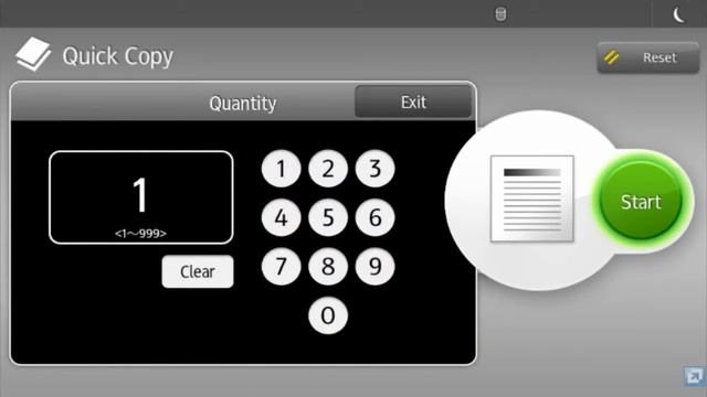 Ricoh Smart Operation Panel - Quick Copy смотреть онлайн