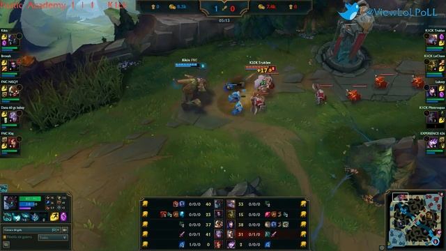 Fnatic Academy Vs K1ck (Game 3) смотреть онлайн