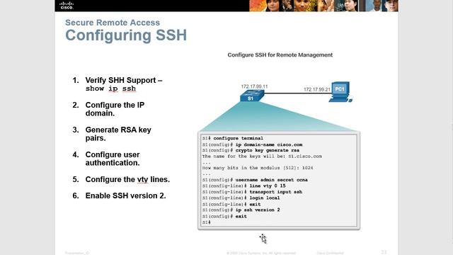 CCNA 2 Chapter 5: Switch Configuration смотреть онлайн