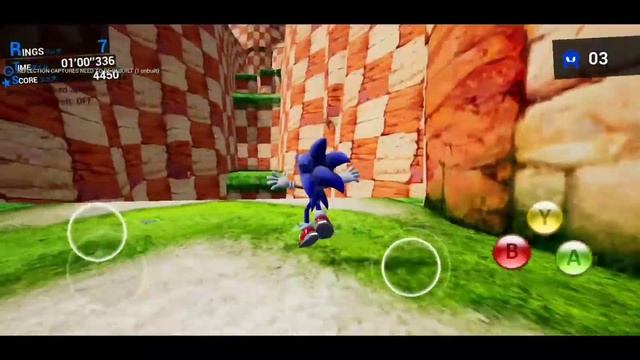 Infinity Engine Sonic World v3 (Android) - Gameplay смотреть онлайн