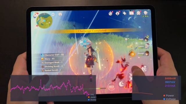Genshin Impact 1.6 Update Crushes iPad Pro M1 2021 in FPS Test | Crazy Frame Drops! смотреть онлайн
