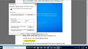 Fix IRQL_NOT_LESS_OR_EQUAL Error in Windows 10/8/7