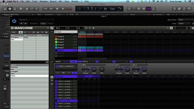 Tutorial: How to Record Maschine Audio into Logic X смотреть онлайн