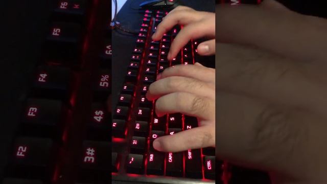 HyperX Alloy FPS Pro sound test (Cherry MX Red) смотреть онлайн
