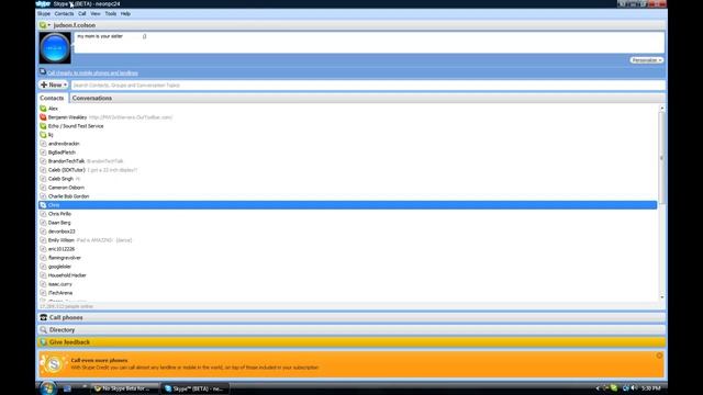 skype 5.0 beta for windows смотреть онлайн