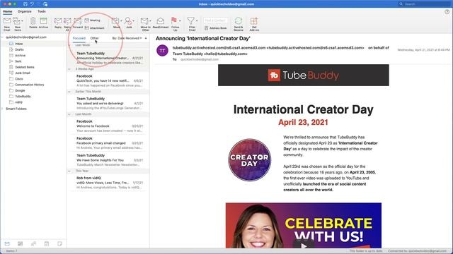 How To Turn Off Focused Inbox In Outlook 365 смотреть онлайн