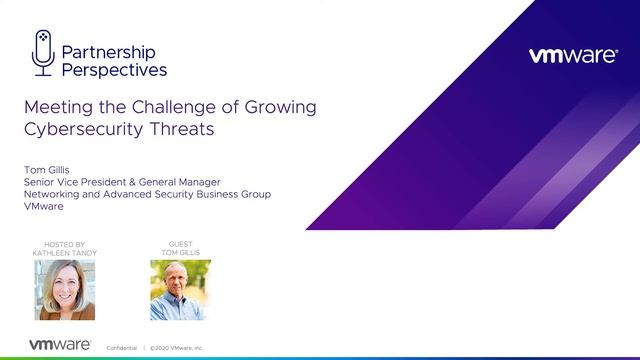 Meeting the Challenge of Growing Cybersecurity Threats—Tom Gillis, SVP and General Manager, VMware смотреть онлайн