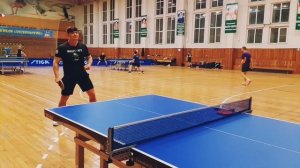 Как сделать ТОПСПИН СЛЕВА в настольном теннисе. BACKHAND TOPSPIN #настольныйтеннис