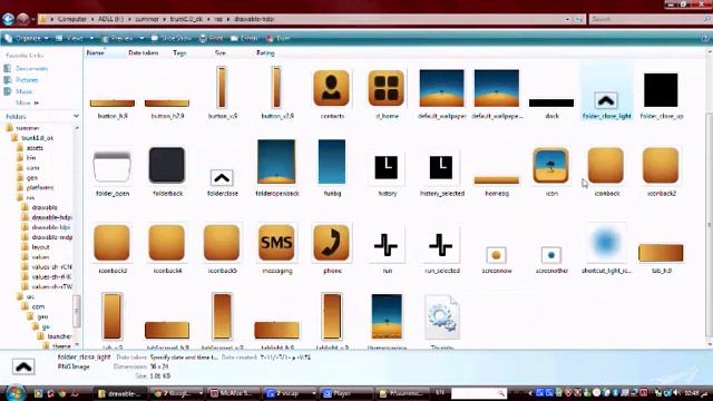 GO Launcher EX theming (old way) part 2/2 смотреть онлайн