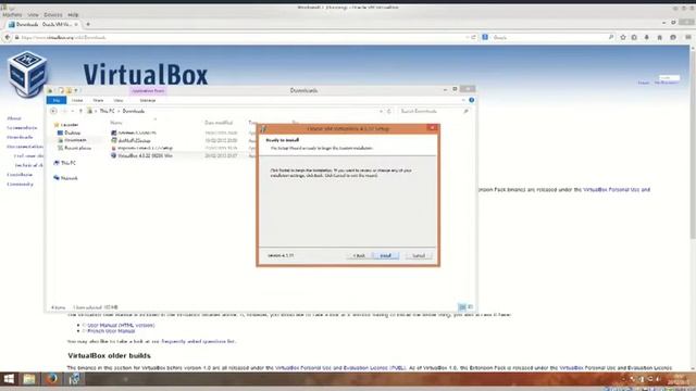 8 Section 3 Build your hacking lab session 4 installing virtualbox in a win8 1 environment смотреть онлайн