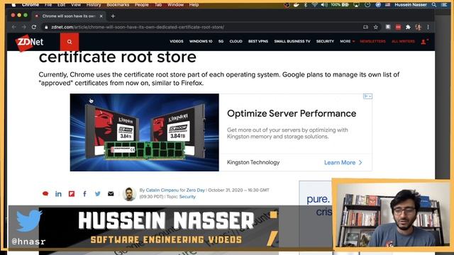 Chrome Dedicated ROOT Certificate Store is Coming Soon, What Does That Mean To You? let us discuss смотреть онлайн