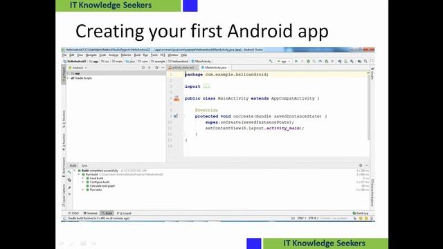 3 First Android App смотреть онлайн