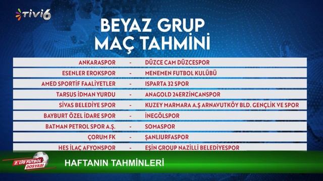 Maç Tahminleri TFF 2. Lig 20. Hafta | 2. Lig Futbol Dosyası | 11.01.2023 смотреть онлайн