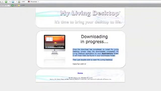 How to have a moving desktop picture for your MAC (Free) смотреть онлайн