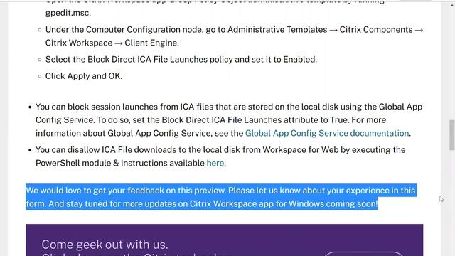 The Citrix Session: Episode 83: Enhanced ICA file security on Citrix Workspace app... - August 2021 смотреть онлайн