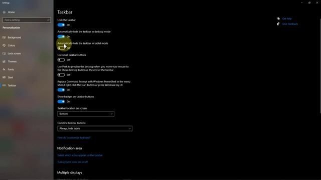 Cách ẩn thanh Taskbar Win 10 смотреть онлайн