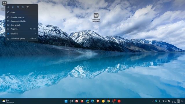 You can now Delete the Windows 11 desktop spotlight "Learn about this picture" desktop icon | How t смотреть онлайн