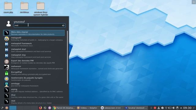Présentation aux système d'exploitations Parrot Os et Archlinux :logiciel de sécurité informatique смотреть онлайн