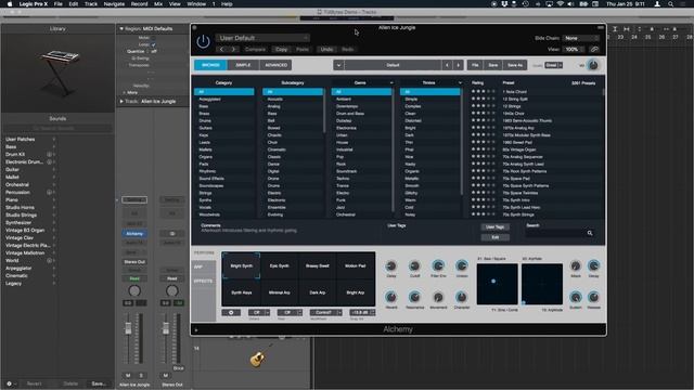 Logic Pro X 10.4 Demo - New Instruments and Features смотреть онлайн