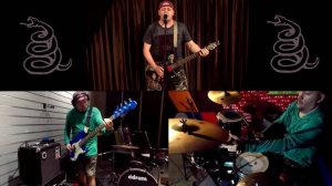 Master of Puppets - полная версия на 3 инструмента. Гитара, бас, барабаны.