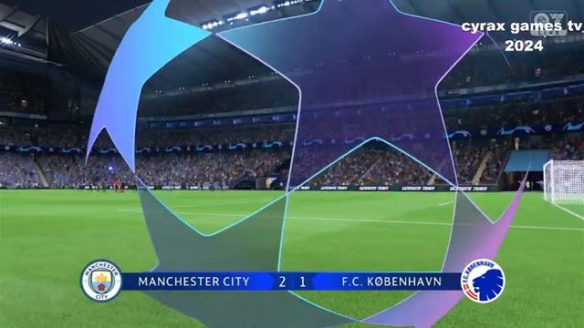 MANCHESTER CITY X COPENHAGUE UEFA CHAMPIONS LEAGUE 2023 2024 OITAVAS 11 смотреть онлайн