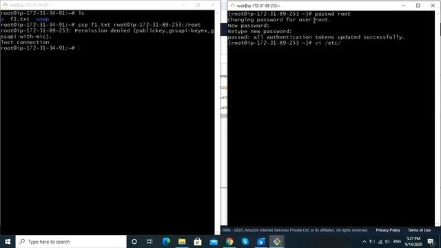 SCP between two remote servers || UBUNTU and REDHAT || SECURE COPY || 2020 смотреть онлайн