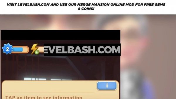 Merge Mansion Mod iOS/Android - Add Free Gems & Coins on Android & iOS