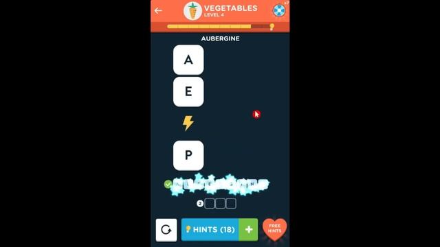 WordBrain 2 Vegetables Level 4 Answers (Android/IOS) смотреть онлайн