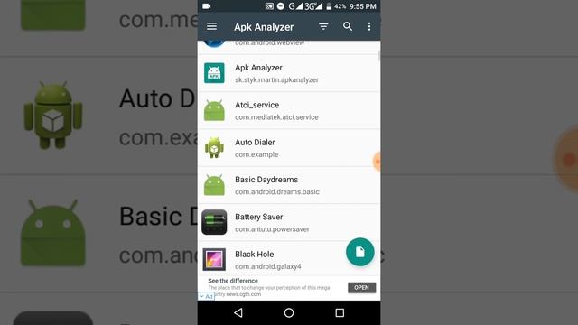 Apk Analyzer App For Android  . Any Android App Analyze .