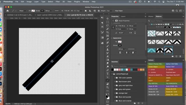 Chevron Pattern Photoshop Tutorial - Step by Step Guide смотреть онлайн