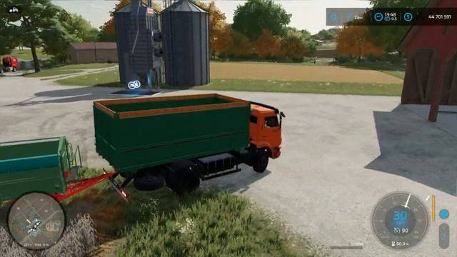 КАМАЗ 43253 ОБЗОР МОДА - FARMING SIMULATOR 22