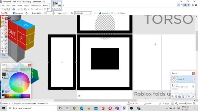 How to add Shading to Roblox Shirts using Paint.net смотреть онлайн
