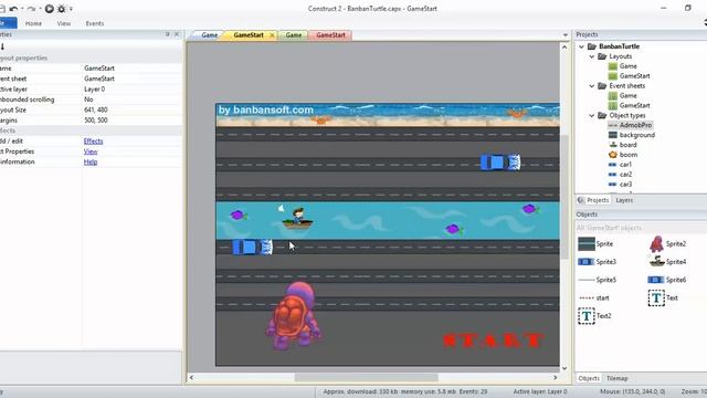 construct 2 tutorial for beginners (game mobile step by step) EP.7 смотреть онлайн
