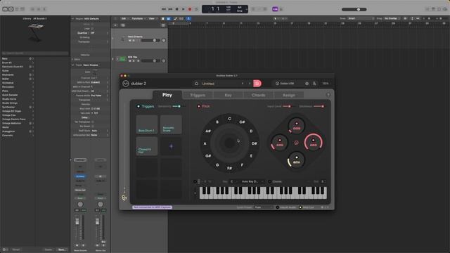 Dubler 2: Setting up with Logic Pro смотреть онлайн