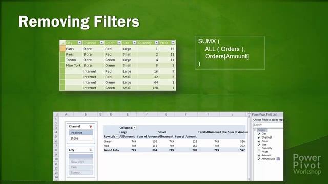 06-02 Table Functions and CALCULATE - FILTER and ALL functions смотреть онлайн