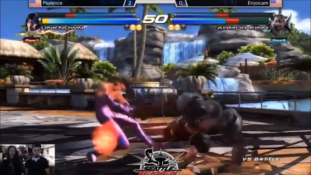 Deathmatch Psylence (Nina, Unknown) vs Enjoicam (Roger Jr, Armor King смотреть онлайн
