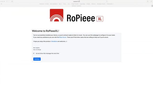 RoPieeeXL, Roon Endpoint, Airplay And DLNA Renderer