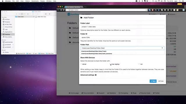 How to share files using Syncthing on osx el capitain смотреть онлайн