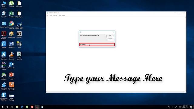 How to make an Auto Typer in Notepad | VBS (Visual Basic Script) смотреть онлайн